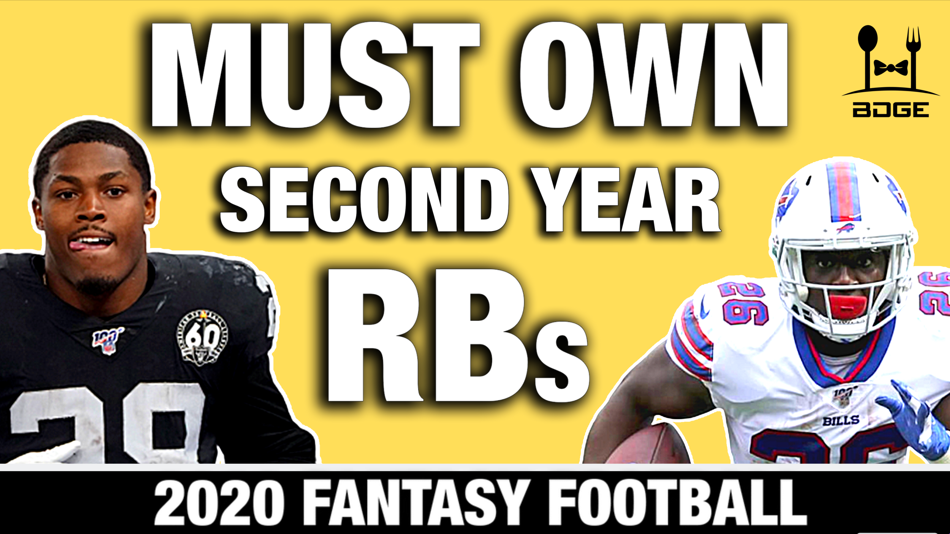 Must Draft Sophomore Running Backs in 2020 Fantasy Football – BDGE Store