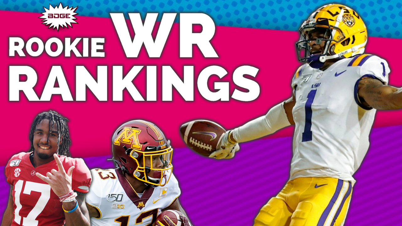 Top 5 Rookie WR Rankings for Dynasty Pre-NFL Draft – BDGE Store