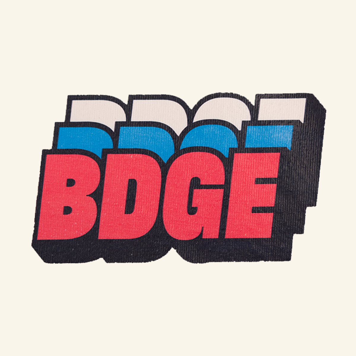 BDGE Stacked Logo T-Shirt